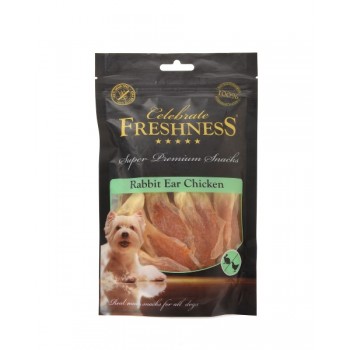 CELEBRATE FRESHNESS RABBIT EAR CHICKEN 100gr CELEBRATE FRESHNESS RABBIT EAR CHICKEN 100gr